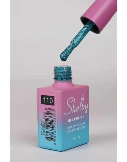 SHELBY 10 ML. 110 IŞILTILI NUDE RENK KALICI OJE