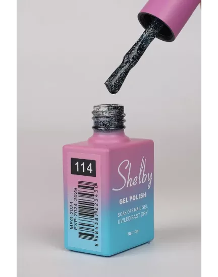 SHELBY 10 ML. 114 IŞILTILI NUDE RENK KALICI OJE