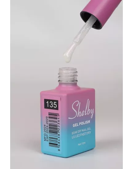 SHELBY 10 ML. 135 İNCİ TOZU KROM KALICI OJE
