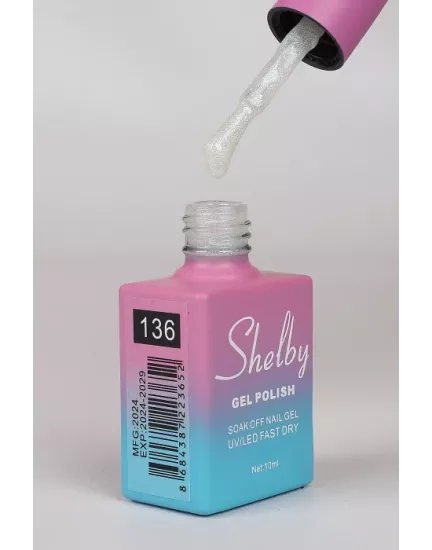 SHELBY 10 ML. 137 İNCİ TOZU KROM KALICI OJE