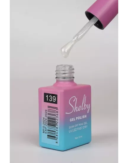 SHELBY 10 ML. 139 İNCİ TOZU KROM KALICI OJE