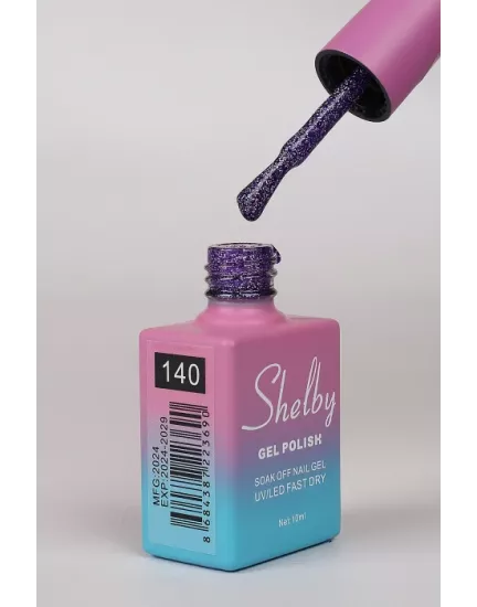 SHELBY 10 ML. 140 RENKLİ IŞILTILI KALICI OJE