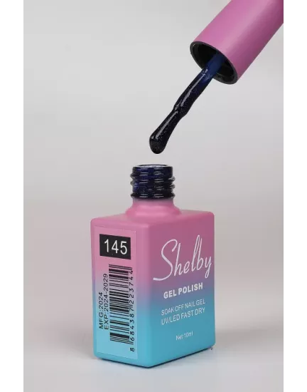 SHELBY 10 ML. 145 RENKLİ IŞILTILI KALICI OJE