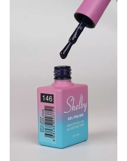 SHELBY 10 ML. 146 RENKLİ IŞILTILI KALICI OJE