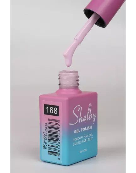 SHELBY 10 ML. 168 PASTEL RENK KALICI OJE