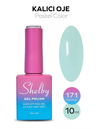 SHELBY 10 ML. 171 PASTEL RENK KALICI OJE