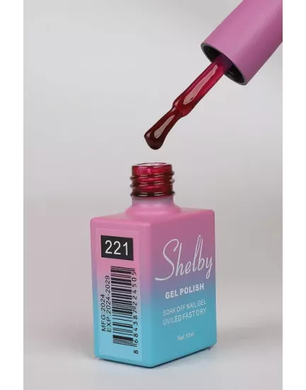 SHELBY 10 ML. 221 CANDY (Şeffaf) KALICI OJE