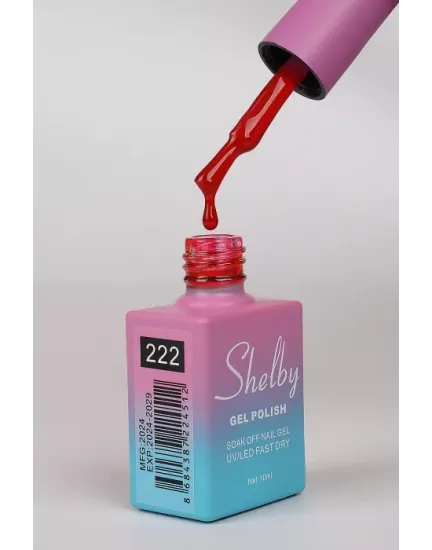 SHELBY 10 ML. 222 CANDY (Şeffaf) KALICI OJE