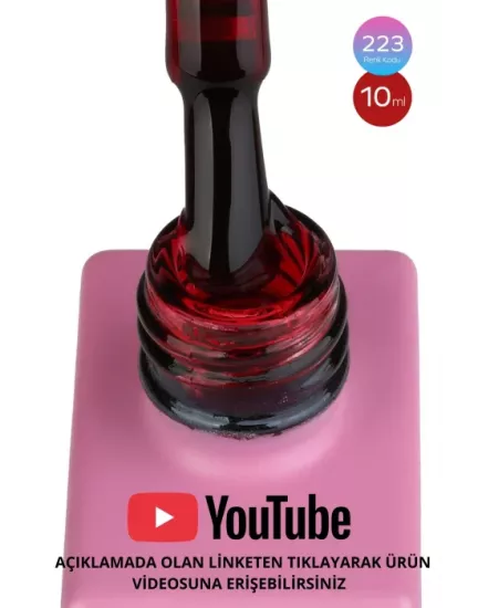 SHELBY 10 ML. 223 CANDY (Şeffaf) KALICI OJE