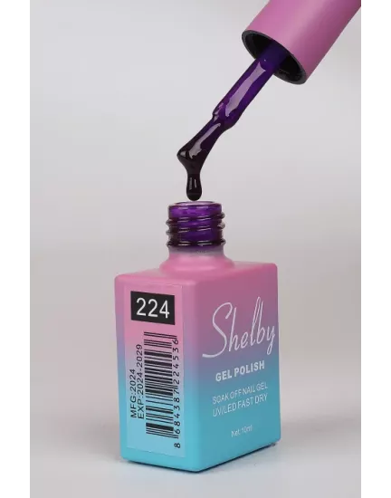 SHELBY 10 ML. 224 CANDY (Şeffaf) KALICI OJE