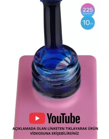 SHELBY 10 ML. 225 CANDY (Şeffaf) KALICI OJE