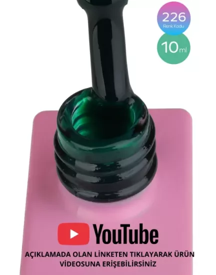 SHELBY 10 ML. 226 CANDY (Şeffaf) KALICI OJE
