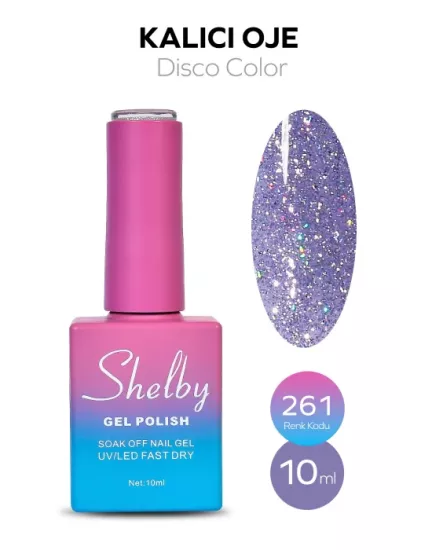SHELBY 10 ML. 261 DİSKO KALICI OJE