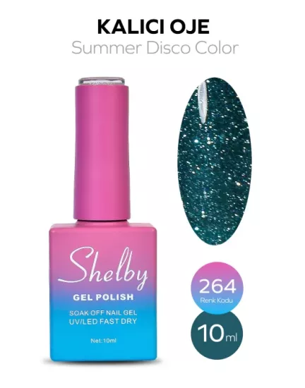 SHELBY 10 ML. 264 DİSKO YAZ RENK KALICI OJE