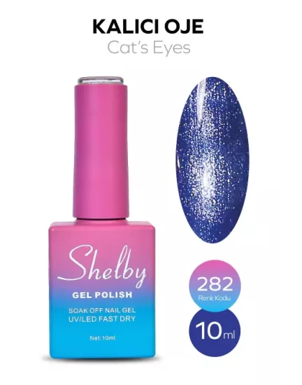 SHELBY 10 ML. 282 KEDİ GÖZÜ KALICI OJE