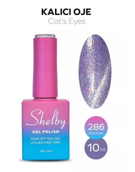 SHELBY 10 ML. 286 KEDİ GÖZÜ KALICI OJE
