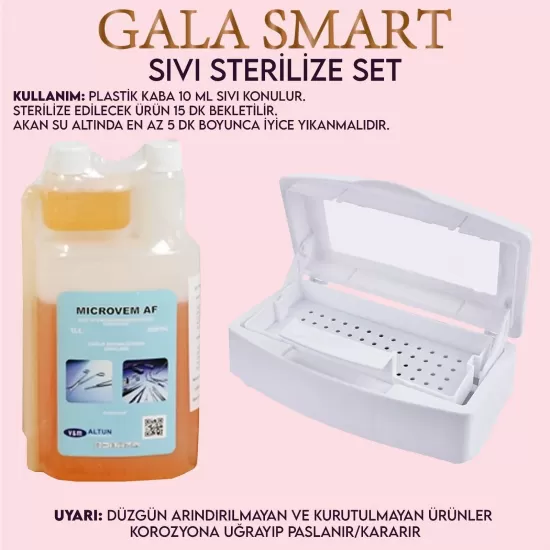 SIVI STERİLİZE İKİLİ SET MİCROVEM AF-STERİLİZE KUTU