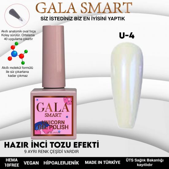 Gala Smart Unicorn İnci Tozu Efektli Kalıcı Oje No:04