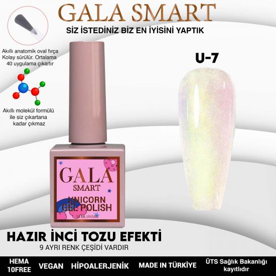 Gala Smart Unicorn İnci Tozu Efektli Kalıcı Oje No:07