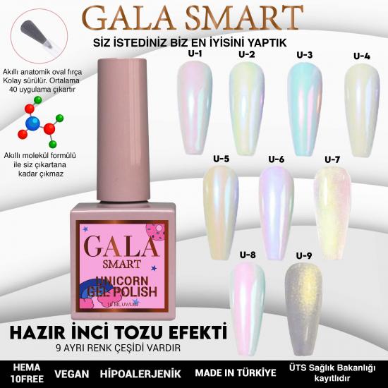 Gala Smart Unicorn İnci Tozu Efektli Kalıcı Oje No:05