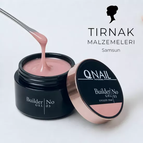 QNAİL BUİLDER JEL NO:03  ORTA KIVAM 50GR