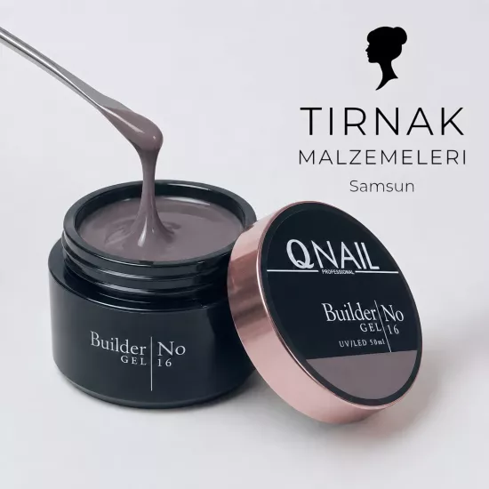 QNAİL BUİLDER JEL NO:16 ORTA KIVAM 50GR 