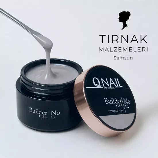 QNAİL BUİLDER JEL NO:12 ORTA KIVAM 50GR 