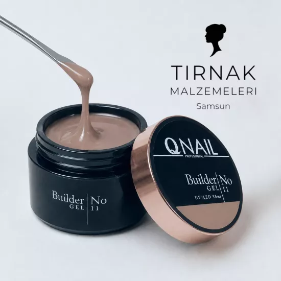 QNAİL BUİLDER JEL NO:11 ORTA KIVAM 50GR 