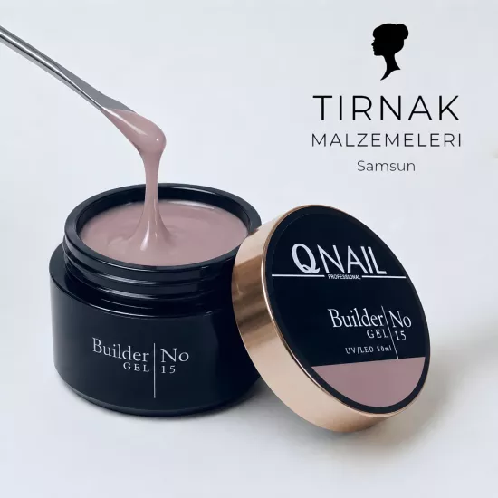 QNAİL BUİLDER JEL NO:15 ORTA KIVAM 50GR 
