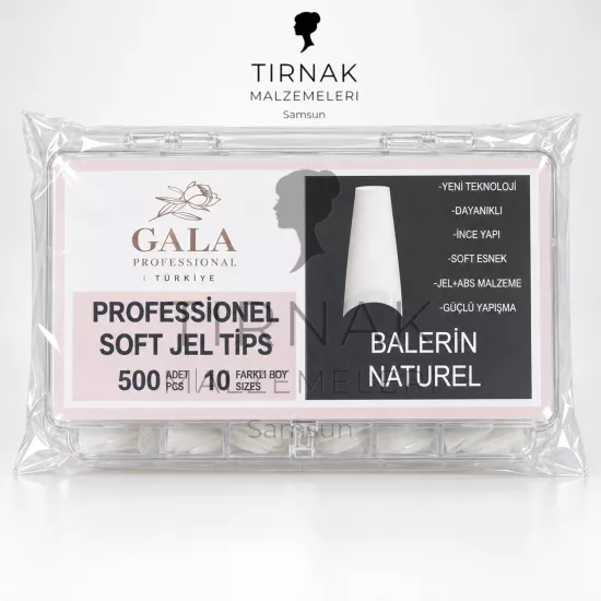 GALA SMART BALERİN YARIMAY NATURAL TİPS
