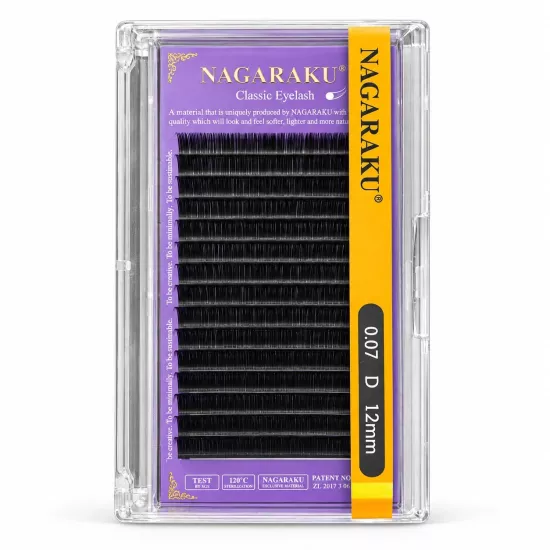 NAGARAKU 0.07 D 12MM KLASİK KİRPİK