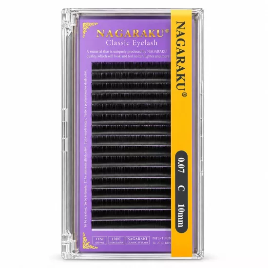 NAGARAKU 0.07 C 10MM  KLASİK KİRPİK