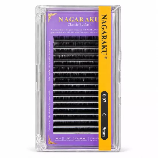 NAGARAKU 0.07 C 9MM  KLASİK KİRPİK