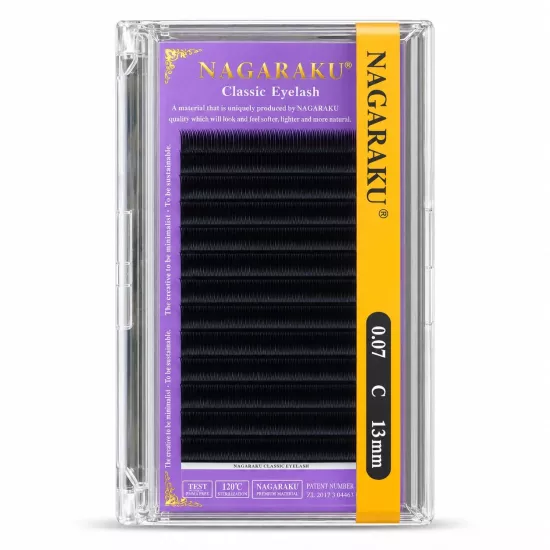 NAGARAKU 0.07 C 13MM  KLASİK KİRPİK