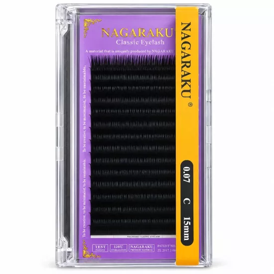 NAGARAKU 0.07 C 15MM  KLASİK KİRPİK