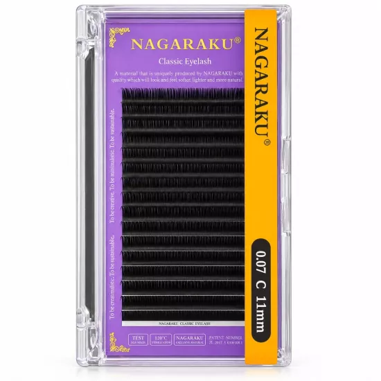 NAGARAKU 0.07 C 11MM  KLASİK KİRPİK