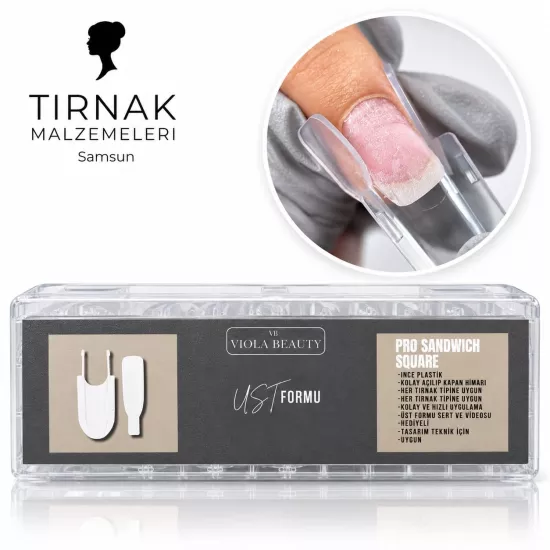 VİOLA PRO SANDWİCH ÜST FORM SQUARE  DESTEKLİ 120Lİ