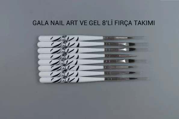 GALA 8 Lİ LÜKS ZEBRA FIRÇA