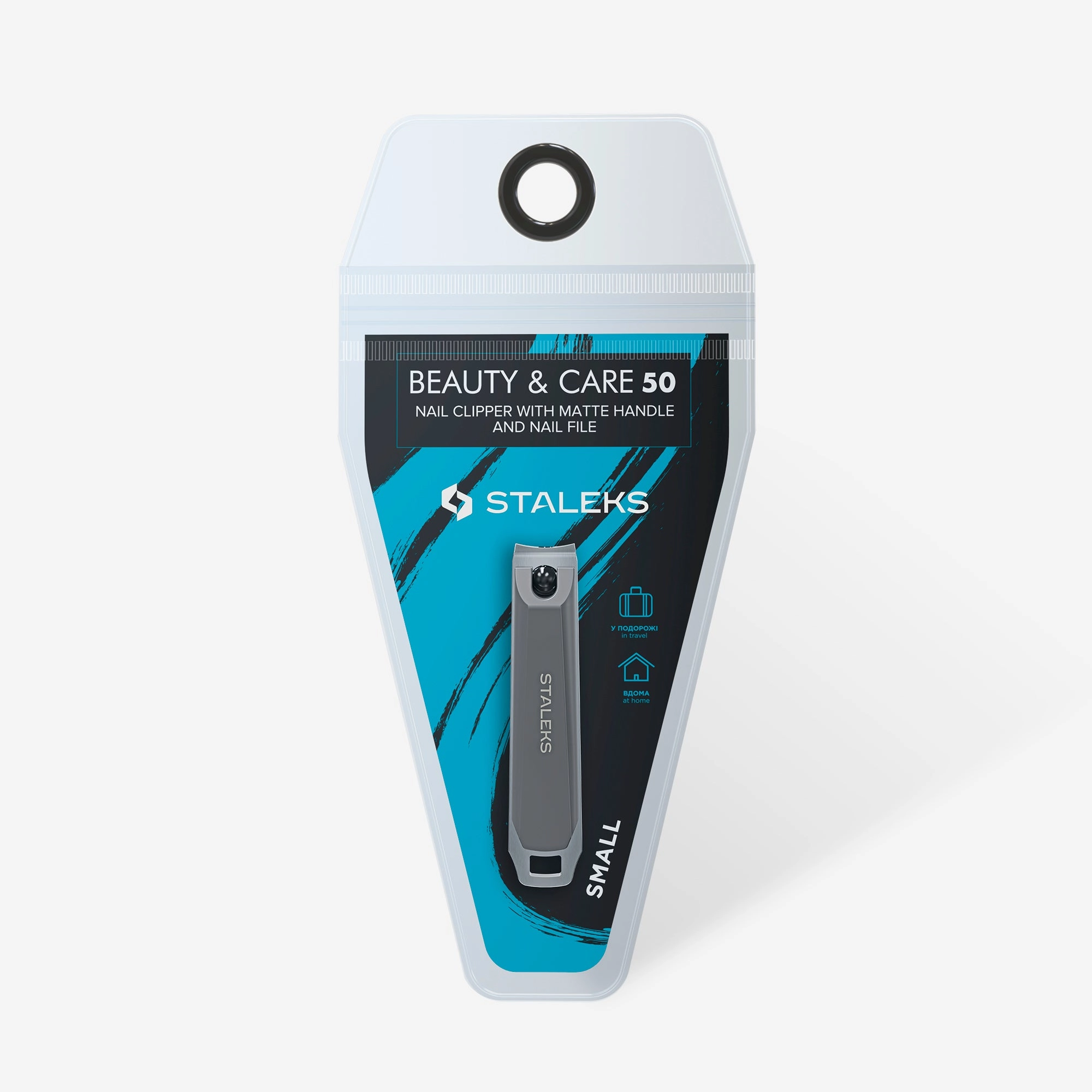 STALEKS BEAUTY & CARE 50 Küçük mat saplı ve törpülü tırnak makası