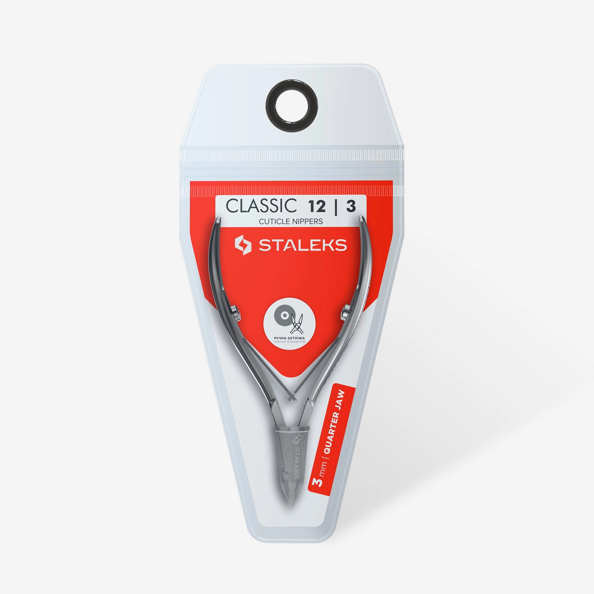 STALEKS CLASSIC 12/3 mm  Profesyonel tirnak eti pensi,