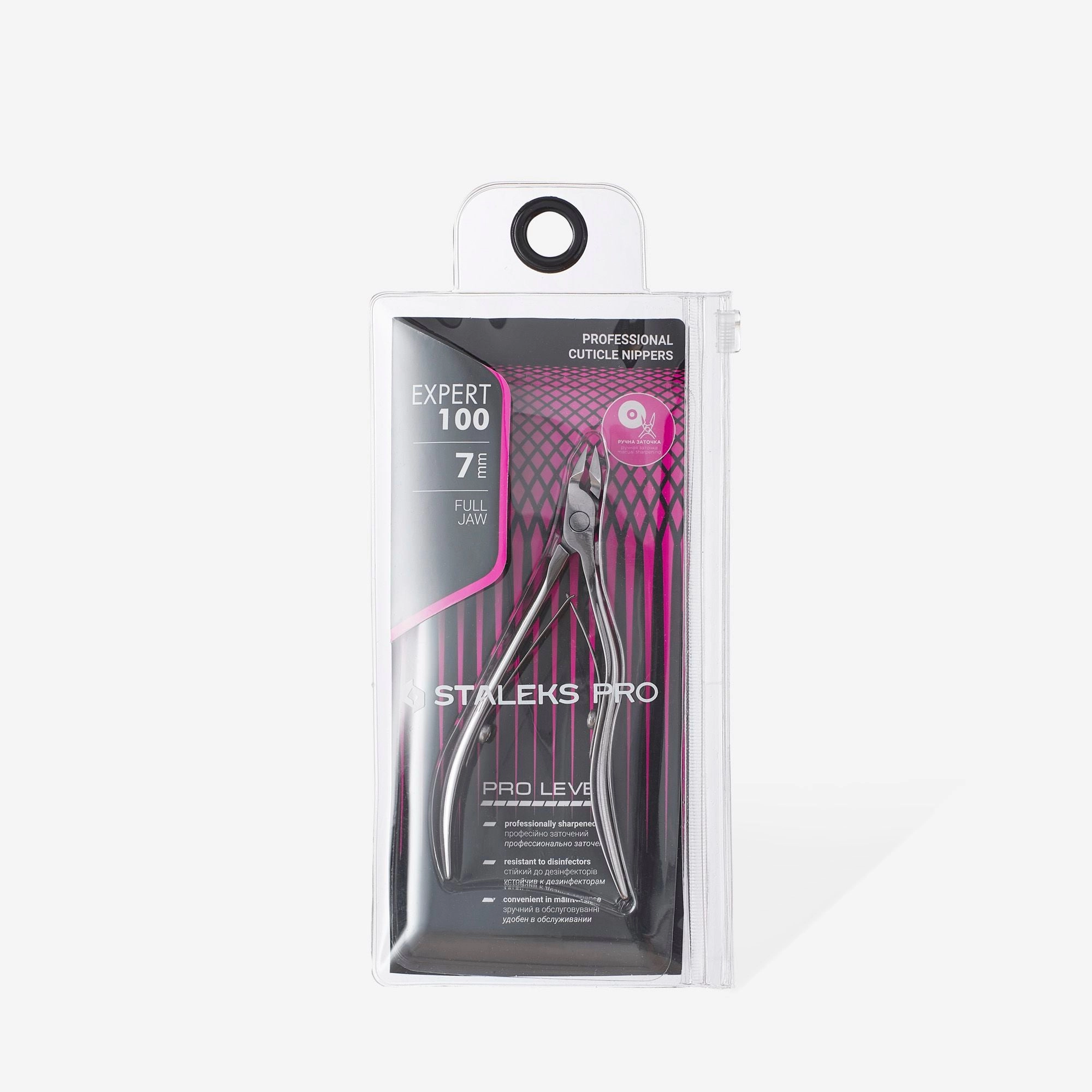 STALEKS EXPERT 100/7 mm  Profesyonel tirnak eti pensi,