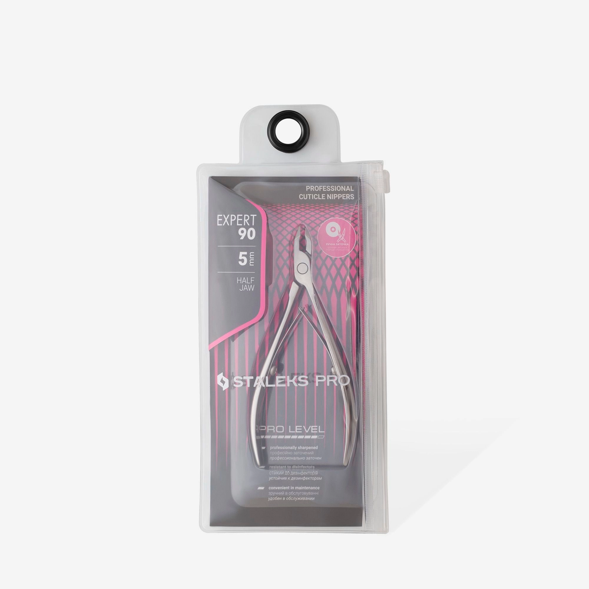 STALEKS EXPERT 90/5 mm Profesyonel tırnak eti pensi,