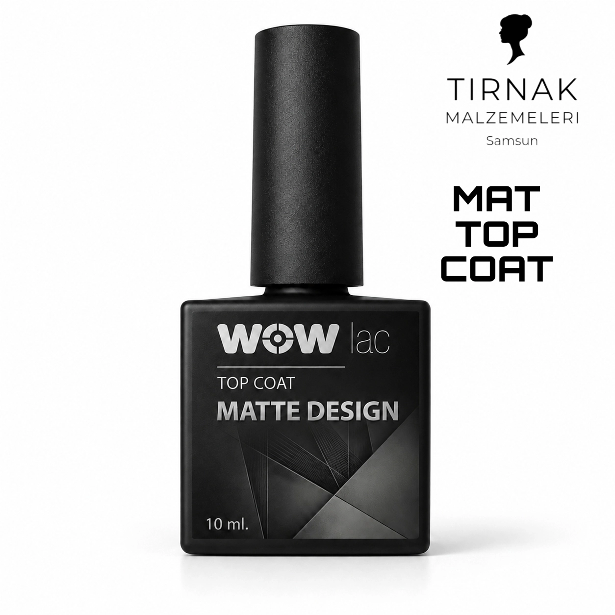 WOWLAC MATTE TOP COAT 10ML (MAT )