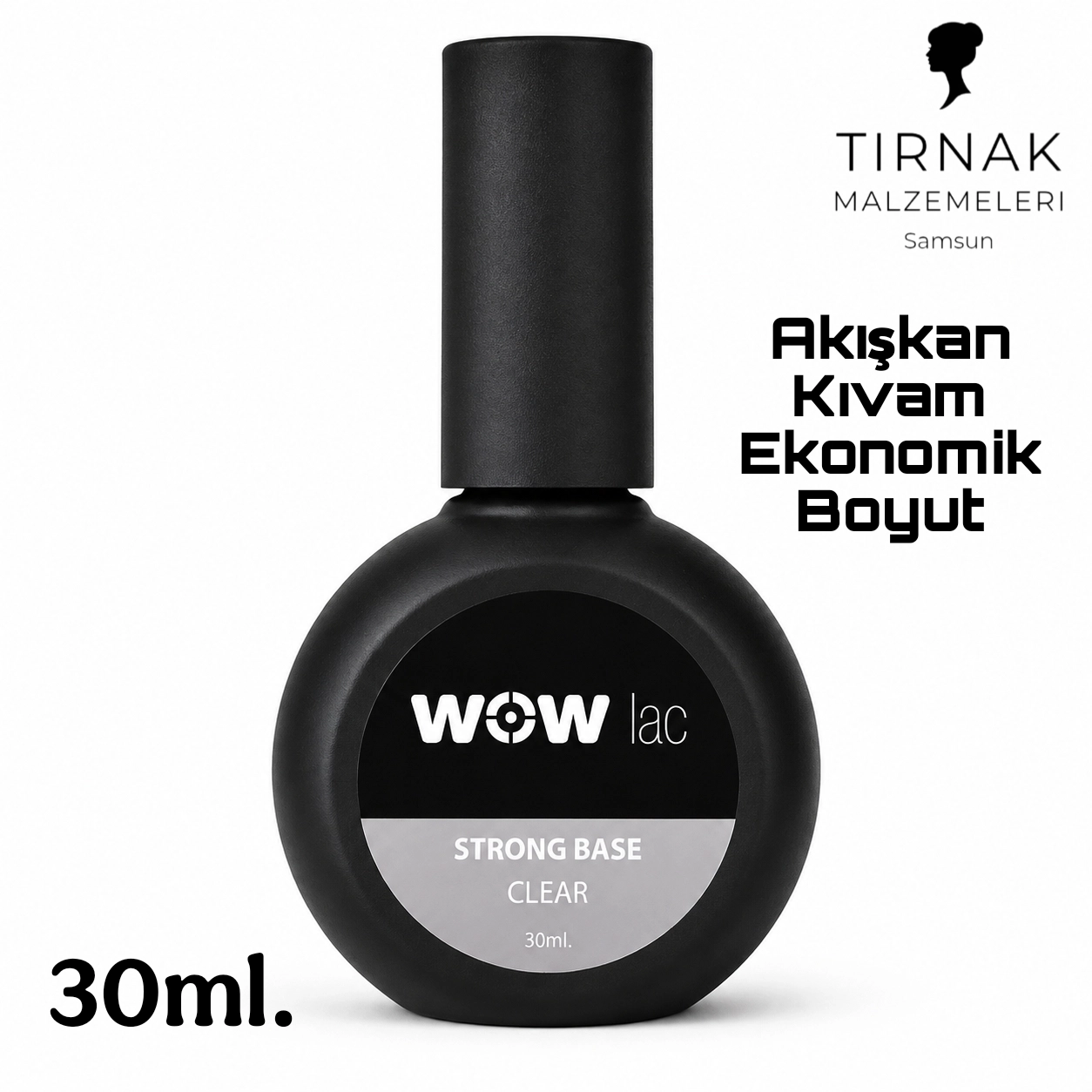 WOWLAC EKO BOY 30ML STRONG BASE COAT AKIŞKAN