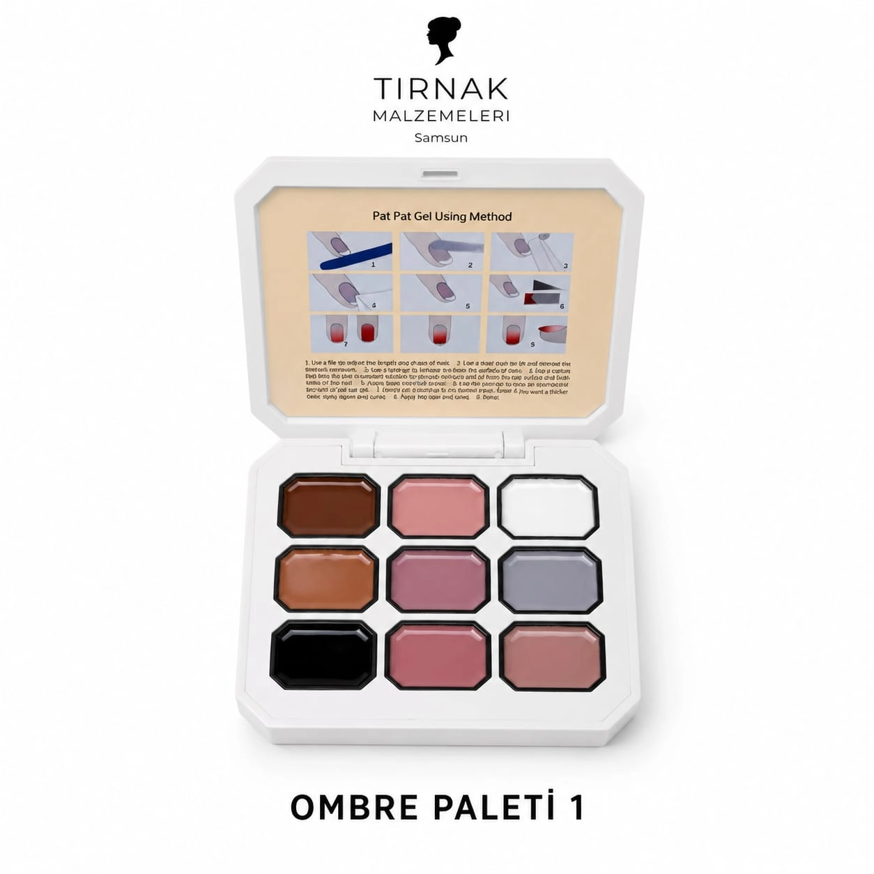 OMBRE-PAİNTİNG PALET 9LU YÜKSEK PİGMENT