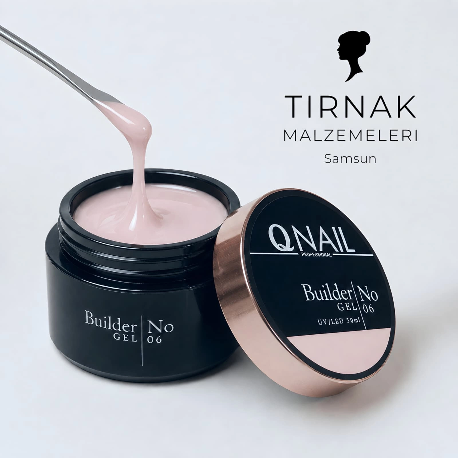 QNAİL BUİLDER JEL NO:06 ORTA KIVAM 50GR 