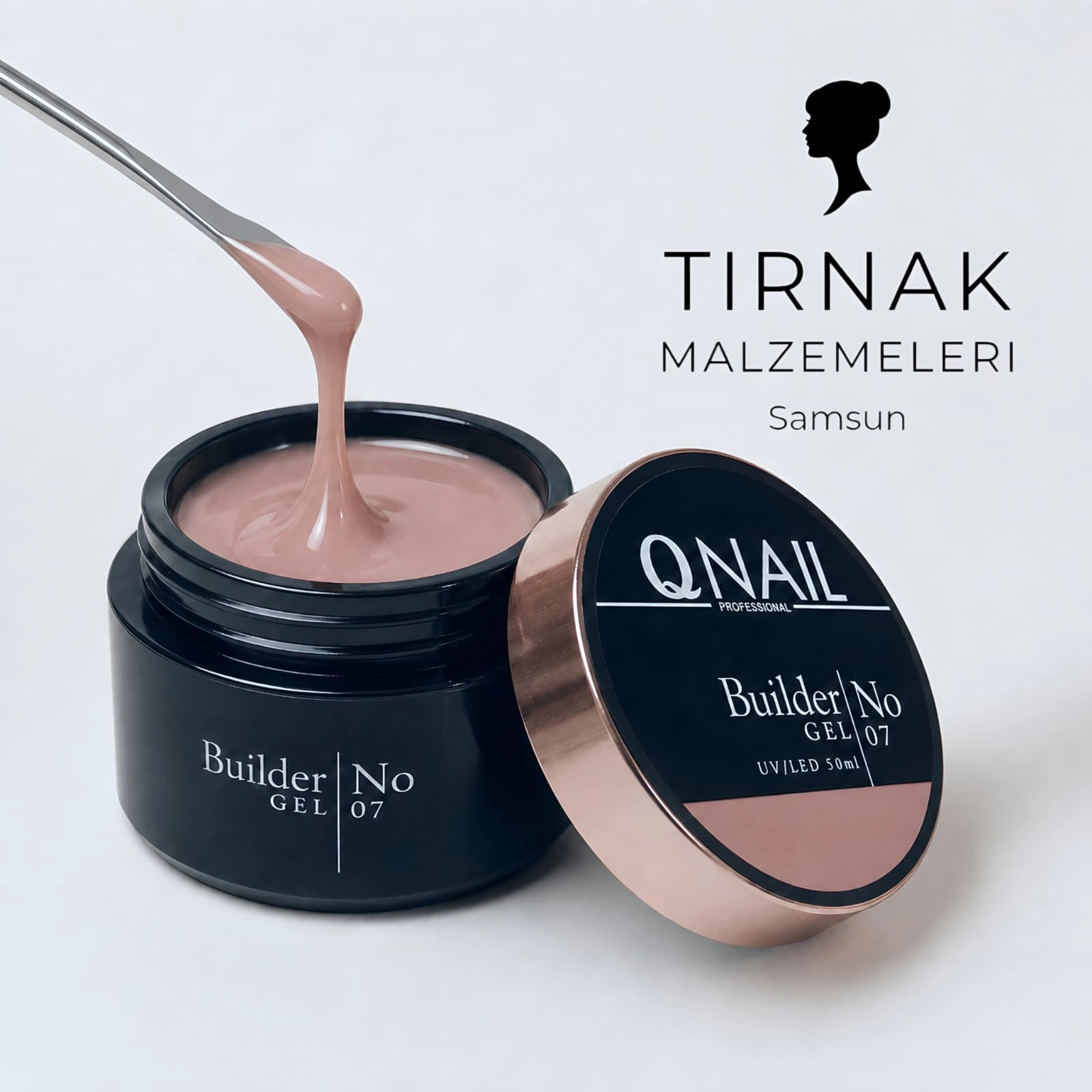 QNAİL BUİLDER JEL NO:07 ORTA KIVAM 50GR 
