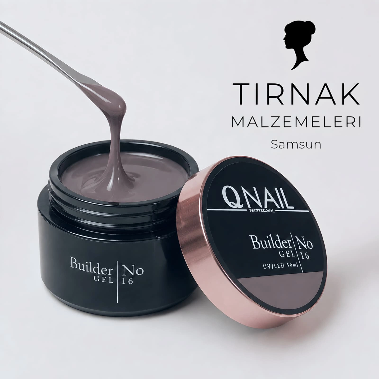 QNAİL BUİLDER JEL NO:16 ORTA KIVAM 50GR 