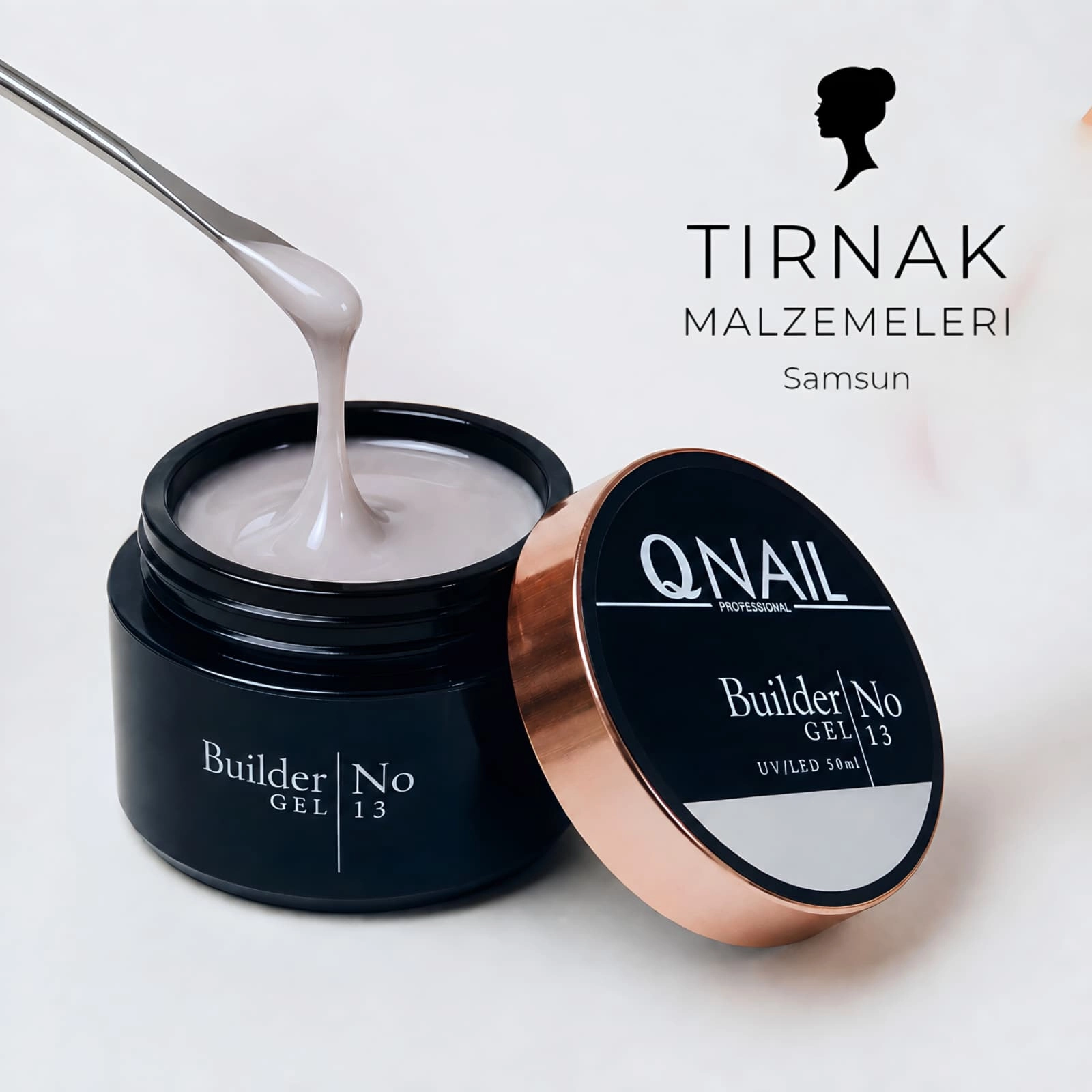 QNAİL BUİLDER JEL NO:13 ORTA KIVAM 50GR 