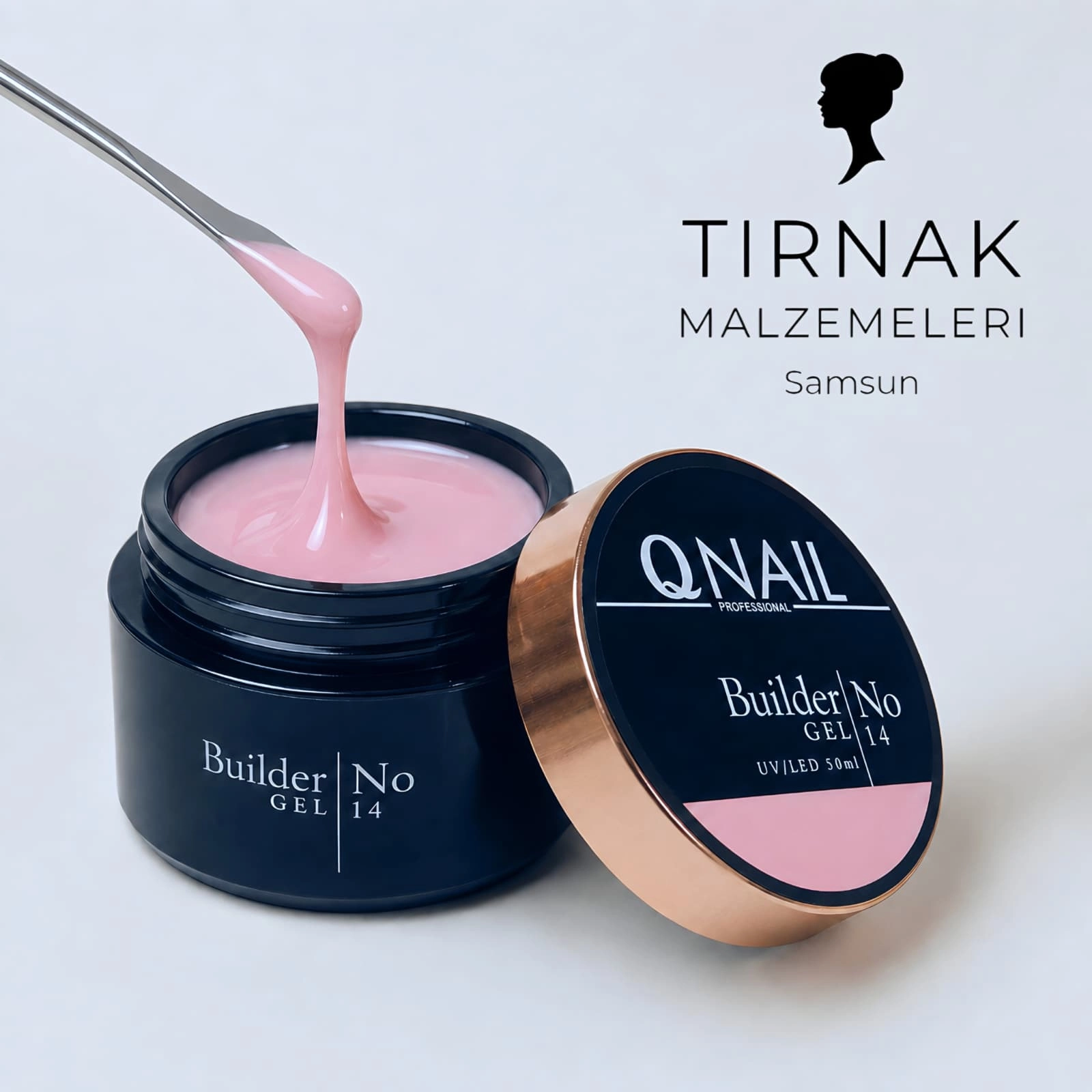 QNAİL BUİLDER JEL NO:14 ORTA KIVAM 50GR 